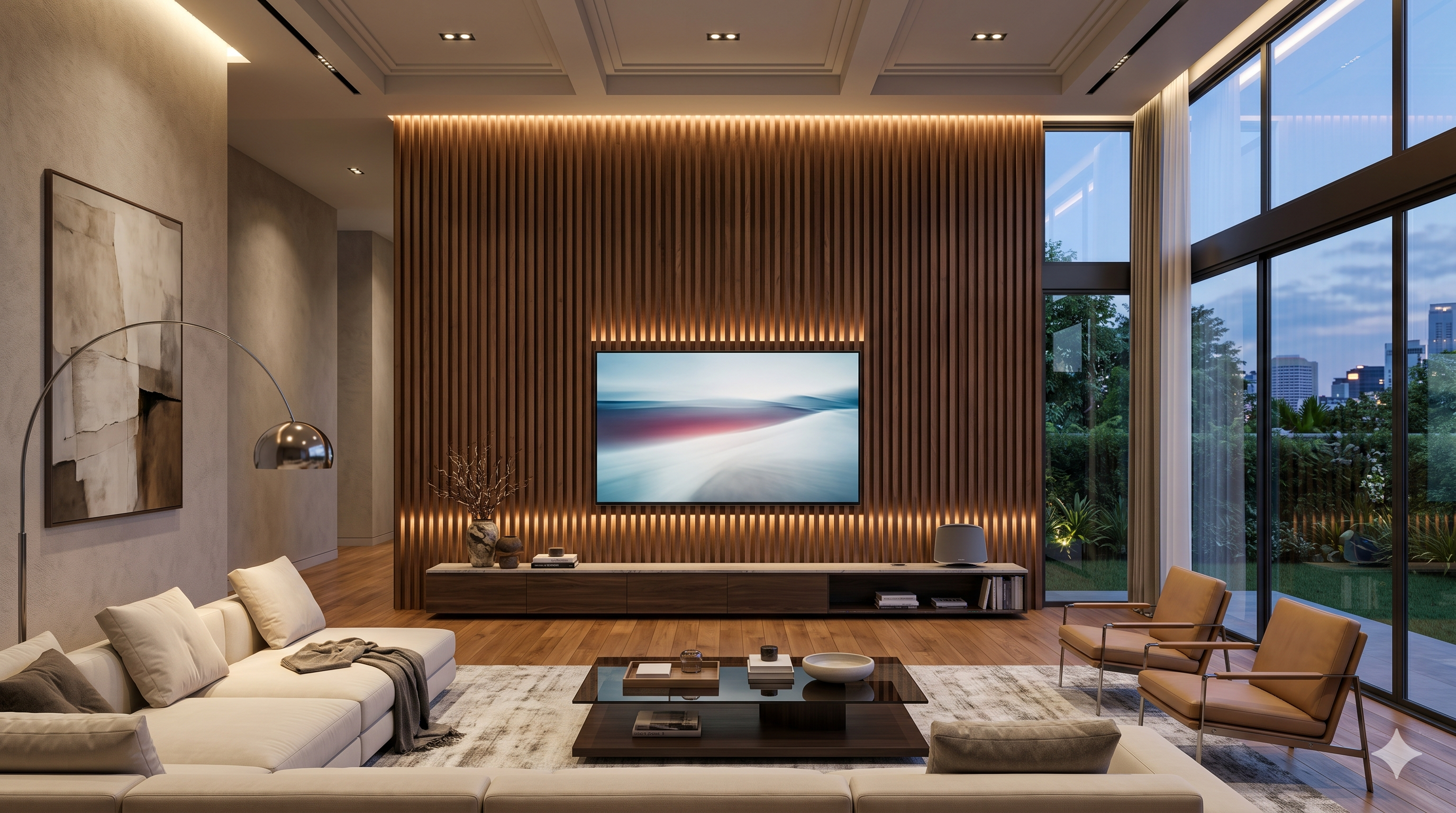 Painel ripado-produced via Cortecloud